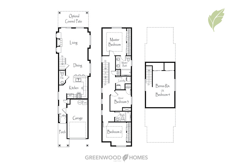 House Floor Plan by Greenwood Homes