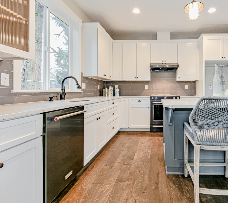 A kitchen built by Greenwood Homes A kitchen built by Greenwood Homes